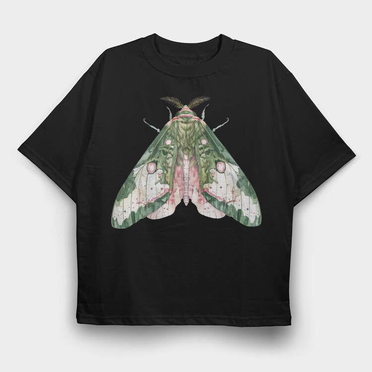Boho Moon Night, Tricou Oversize Barbati (Unisex)