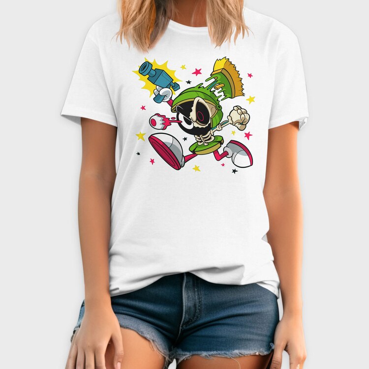 Skeleton Space Explorer, Tricou Barbati (Unisex)
