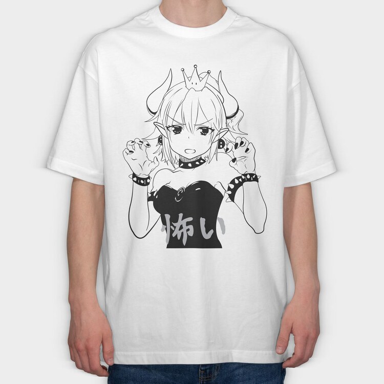 Hentai 7, Tricou Oversize Barbati (Unisex)