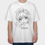 Hentai 17, Tricou Oversize Barbati (Unisex)