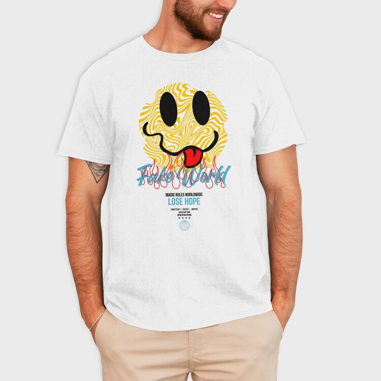 Fake Love World, Tricou Barbati (Unisex)