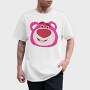 Pink Bear Smile, Tricou Barbati (Unisex)