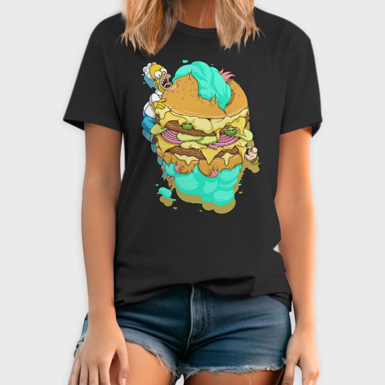Hamburger Hugger, Tricou Barbati (Unisex)
