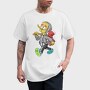 Skeleton Street Chic, Tricou Barbati (Unisex)