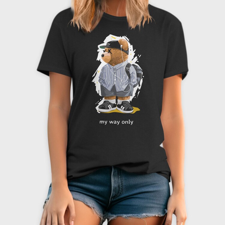 Bear Street Style, Tricou Barbati (Unisex)