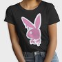 Pink Bunny Bowtie, Tricou Femei