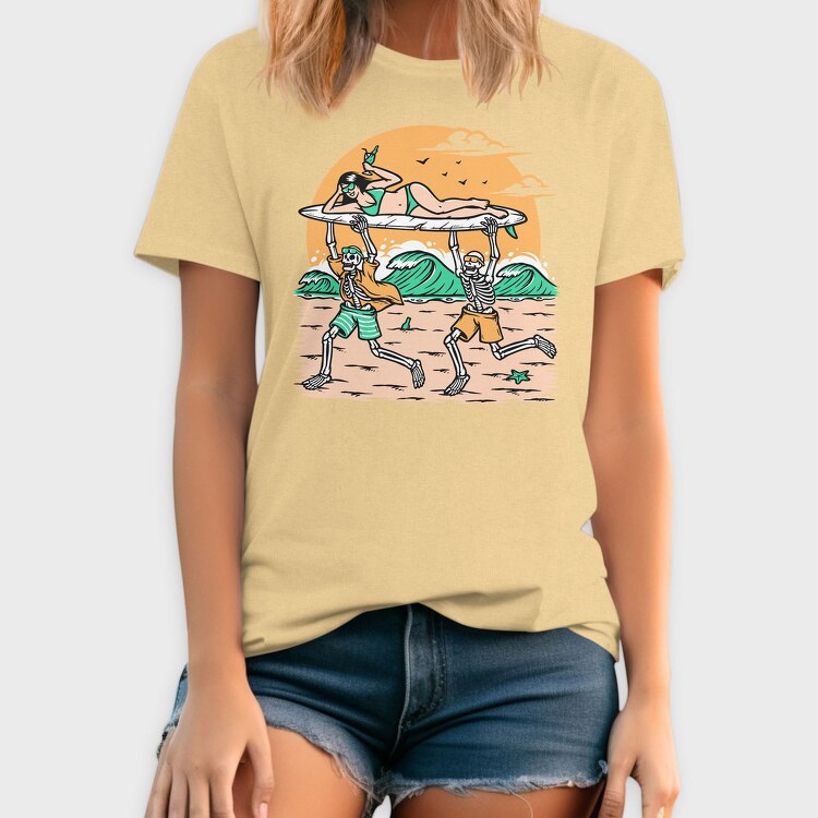 Skeletons Beach Party, Tricou Barbati (Unisex)