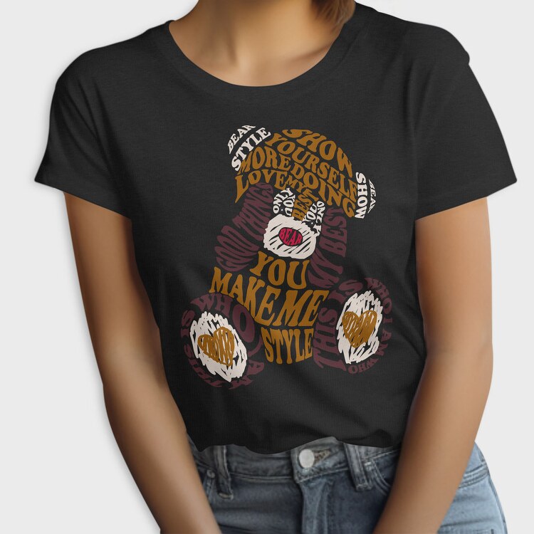 Bear Style Love You, Tricou Femei