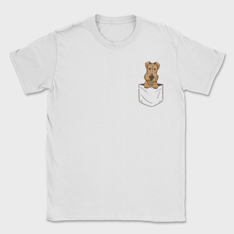 Dog Pocket, Tricou Barbati (Unisex)
