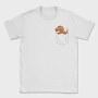 Dino Pocket, Tricou Barbati (Unisex)