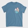 Tricou Barbati (Unisex) Imprimat digital direct in tesatura, bumbac premium 100%.