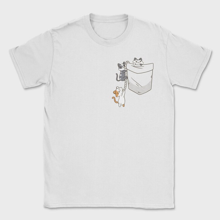 Cats Pocket, Tricou Barbati (Unisex)