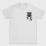 Black Cat in Pocket, Tricou Barbati (Unisex)