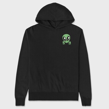 Alien Pocket, Hanorac Oversize Barbati (Unisex)