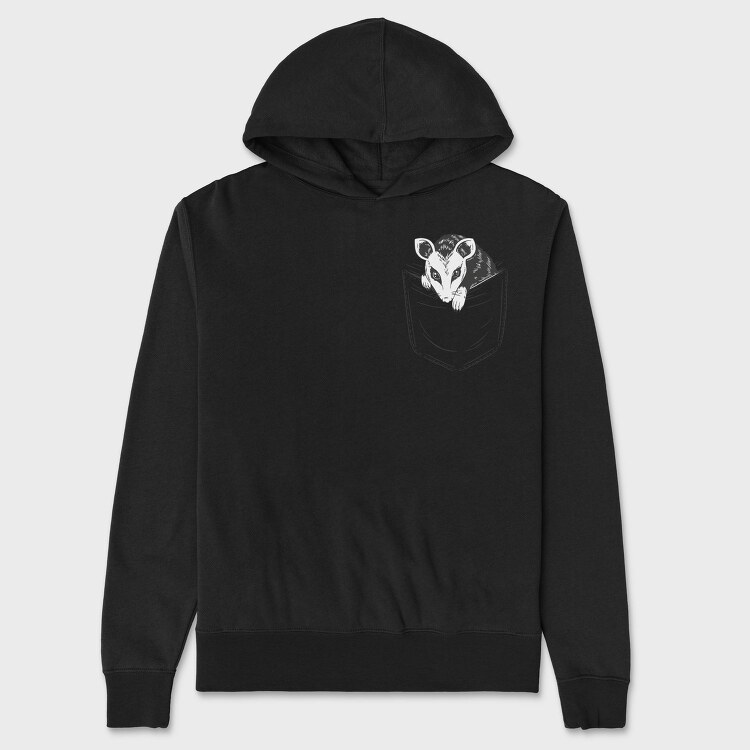 Possum Pocket, Hanorac Oversize Barbati (Unisex)