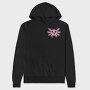 Happy Pocket Axolotl Animal, Hanorac Oversize Barbati (Unisex)