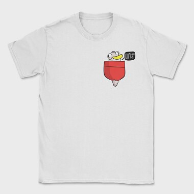 Funny Duck In A Pocket, Tricou Barbati (Unisex)