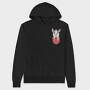 French Bulldog Pocket, Hanorac Oversize Barbati (Unisex)