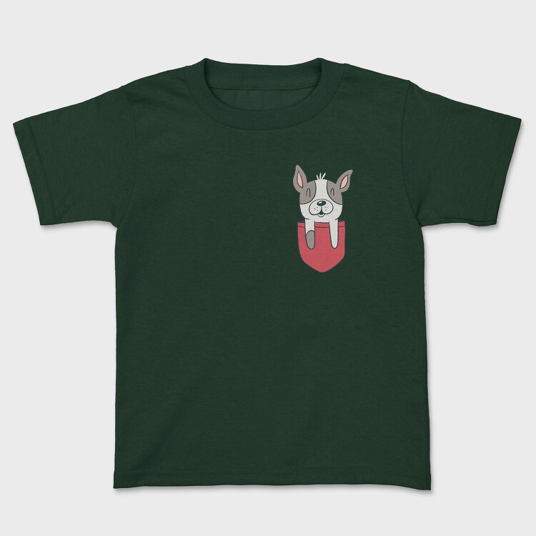 French Bulldog Pocket, Tricou Copii