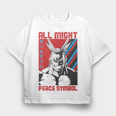 My Hero Academia 18, Tricou Oversize Barbati (Unisex)