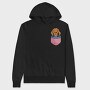 Vizsla Dog Pocket, Hanorac Oversize Barbati (Unisex)