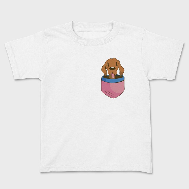 Vizsla Dog Pocket, Tricou Copii