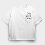 Unicorn Pocket, Tricou Oversize Barbati (Unisex)