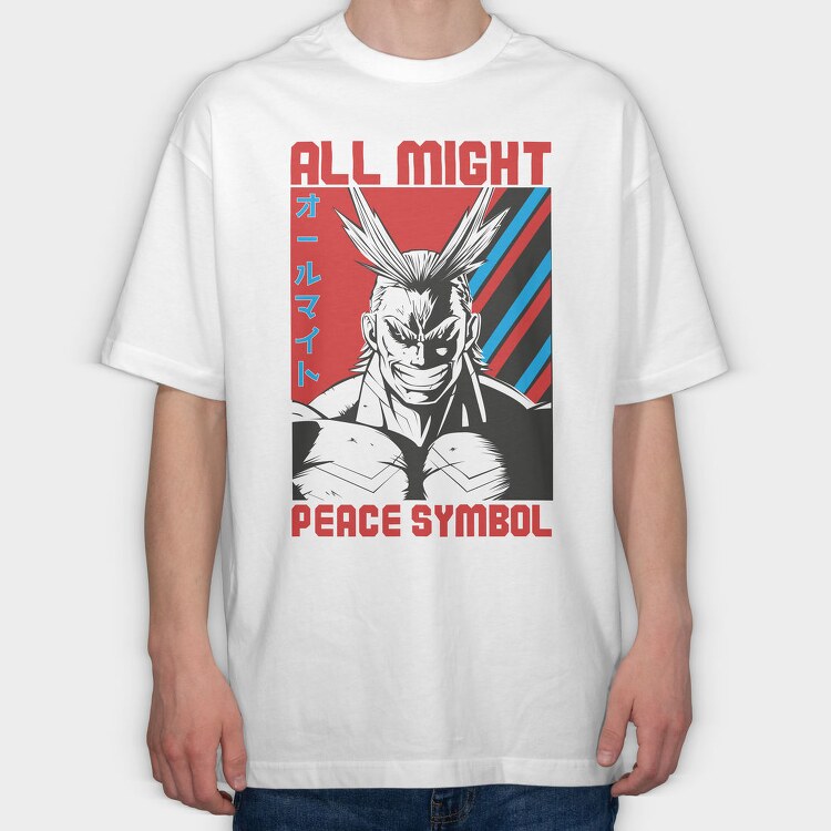 My Hero Academia 18, Tricou Oversize Barbati (Unisex)