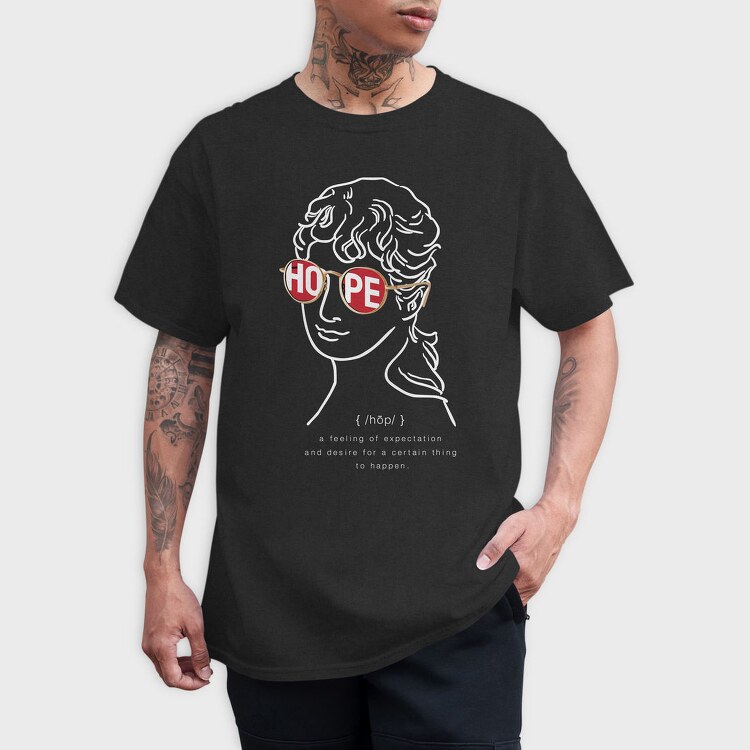 Hope In Shades, Tricou Barbati (Unisex)