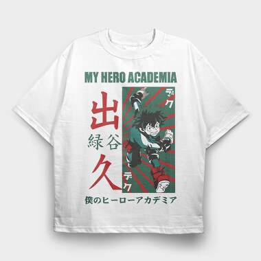 My Hero Academia 24, Tricou Oversize Barbati (Unisex)