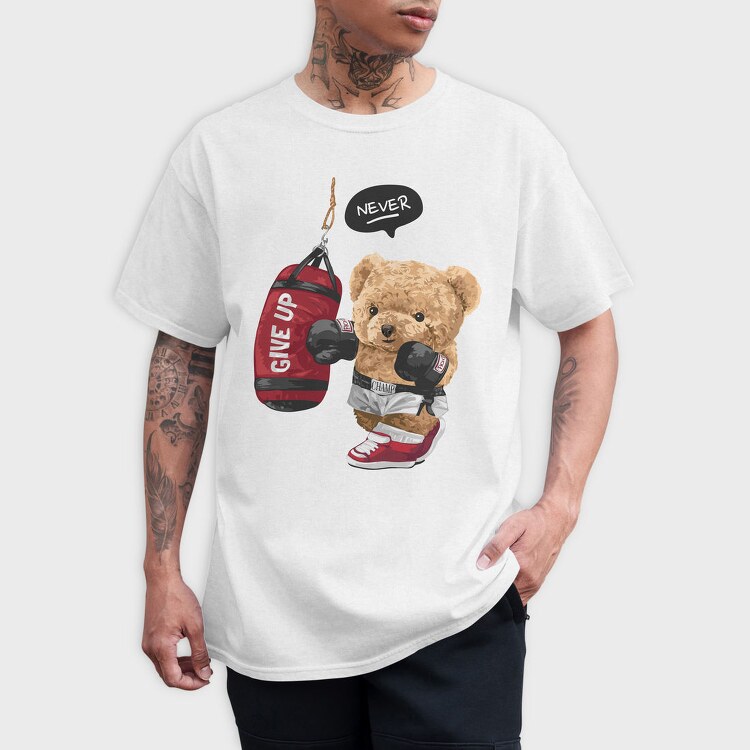Boxer Bear Champ, Tricou Barbati (Unisex)