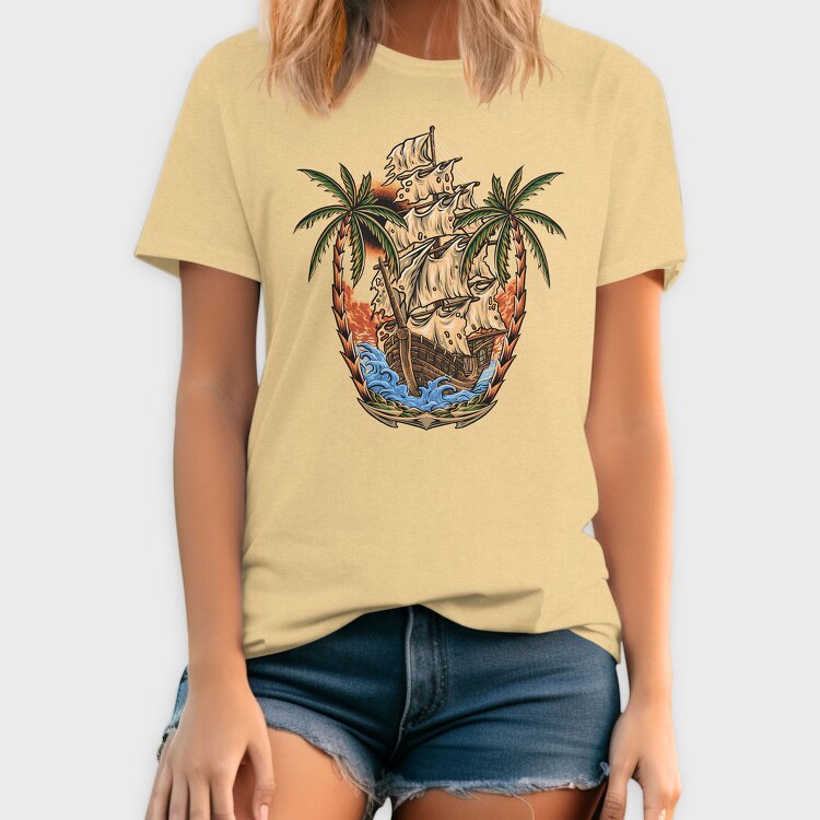 Pirate Dreams, Tricou Barbati (Unisex)