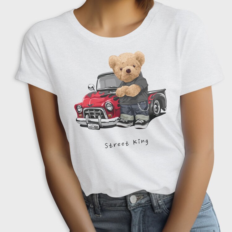 Teddy Bear Street King, Tricou Femei