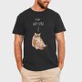Lazy Cat Vibes, Tricou Barbati (Unisex)