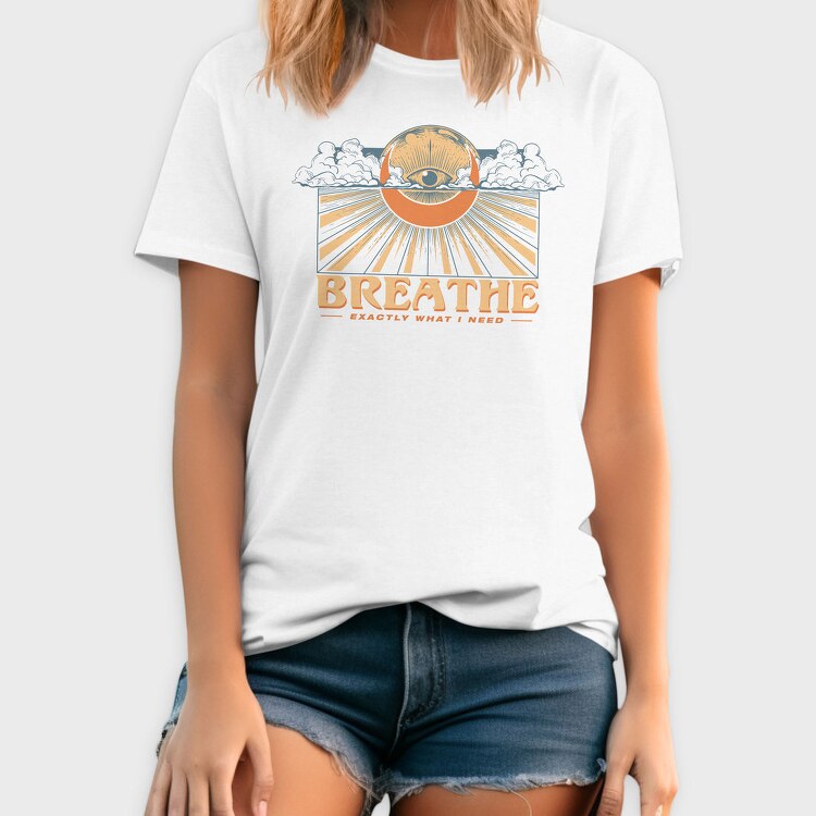 Breathe The Sky, Tricou Barbati (Unisex)