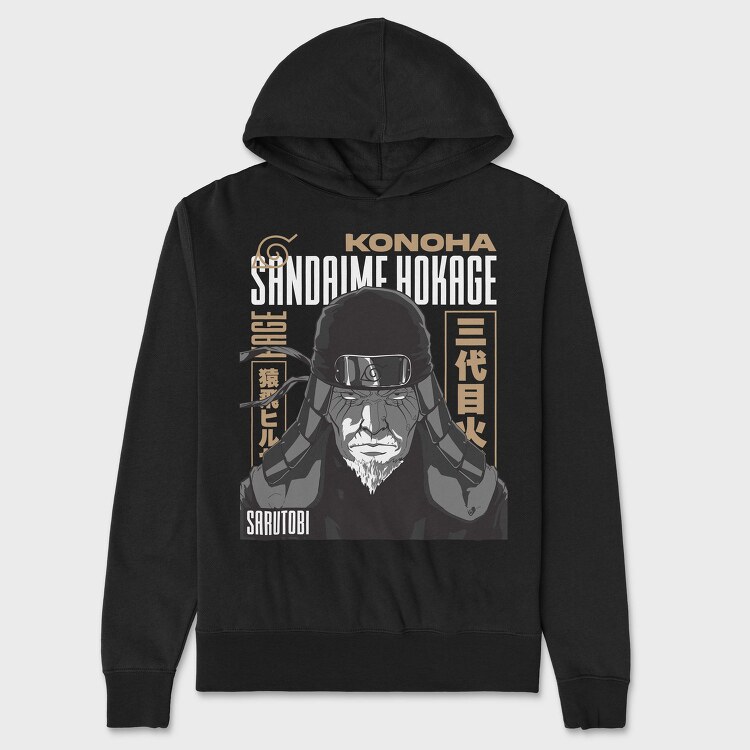 Naruto 116, Hanorac Oversize Barbati (Unisex)
