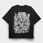 Naruto 14, Tricou Oversize Barbati (Unisex)