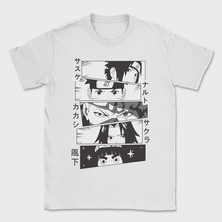 Naruto 19, Tricou Barbati (Unisex)