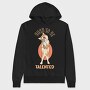 Born to Be Talented Cat, Hanorac Oversize Barbati (Unisex)