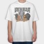 African Animals, Tricou Oversize Barbati (Unisex)