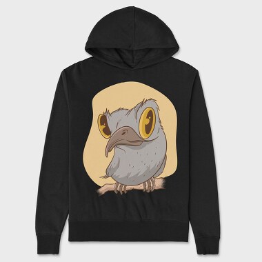 Urutau Bird, Hanorac Oversize Barbati (Unisex)