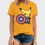 Pikachu Captain Shield, Tricou Barbati (Unisex)
