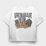 African Animals, Tricou Oversize Barbati (Unisex)