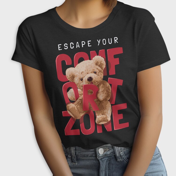 Teddy Escape Zone, Tricou Femei