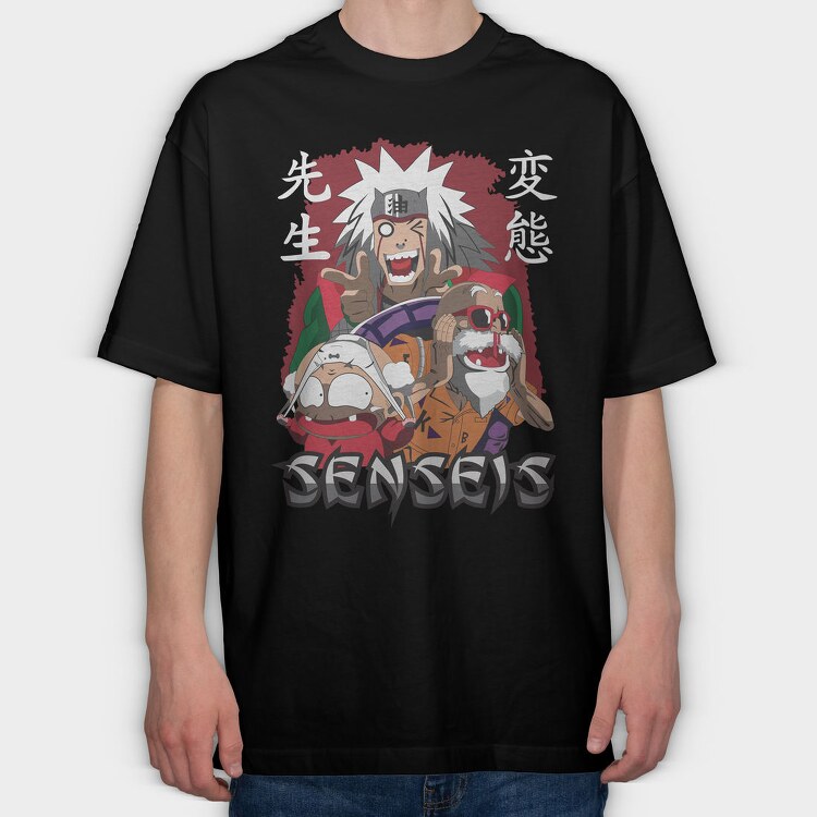 Naruto 51, Tricou Oversize Barbati (Unisex)