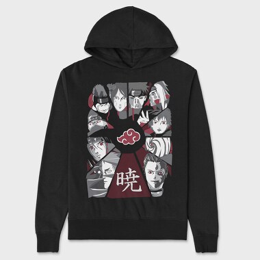 Naruto 55, Hanorac Oversize Barbati (Unisex)