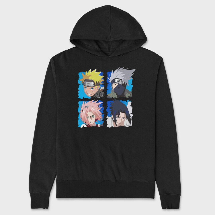Naruto 58, Hanorac Oversize Barbati (Unisex)