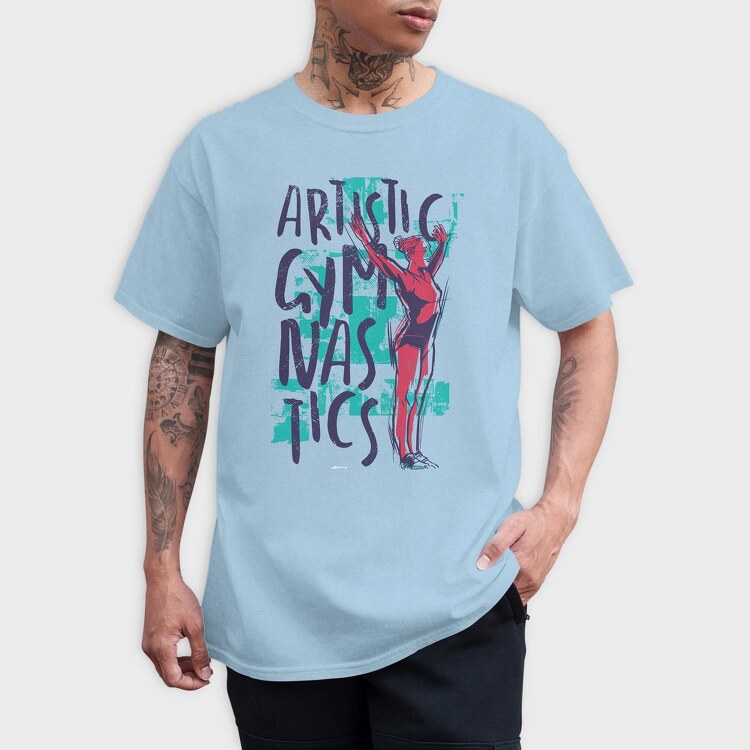 Artistic Gym, Tricou Barbati (Unisex)