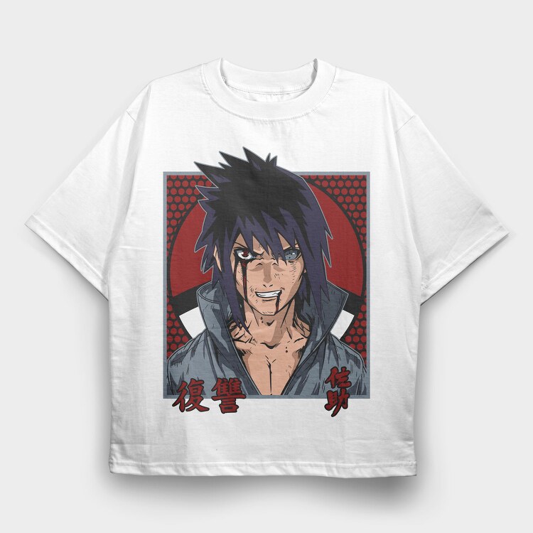 Naruto 80, Tricou Oversize Barbati (Unisex)