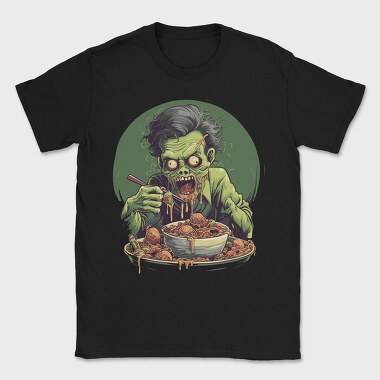 Zombie Eating, Tricou Barbati (Unisex)